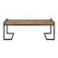 Banc en bois et métal Hopkins-1814894788