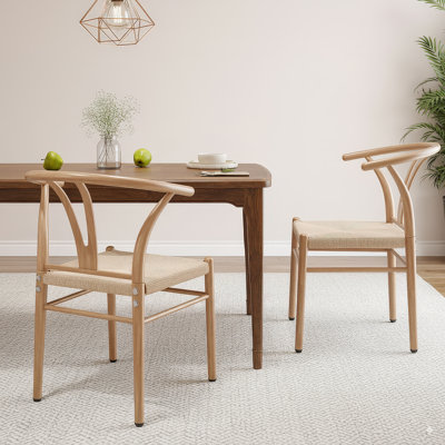 Paper Rope Metal Armchair