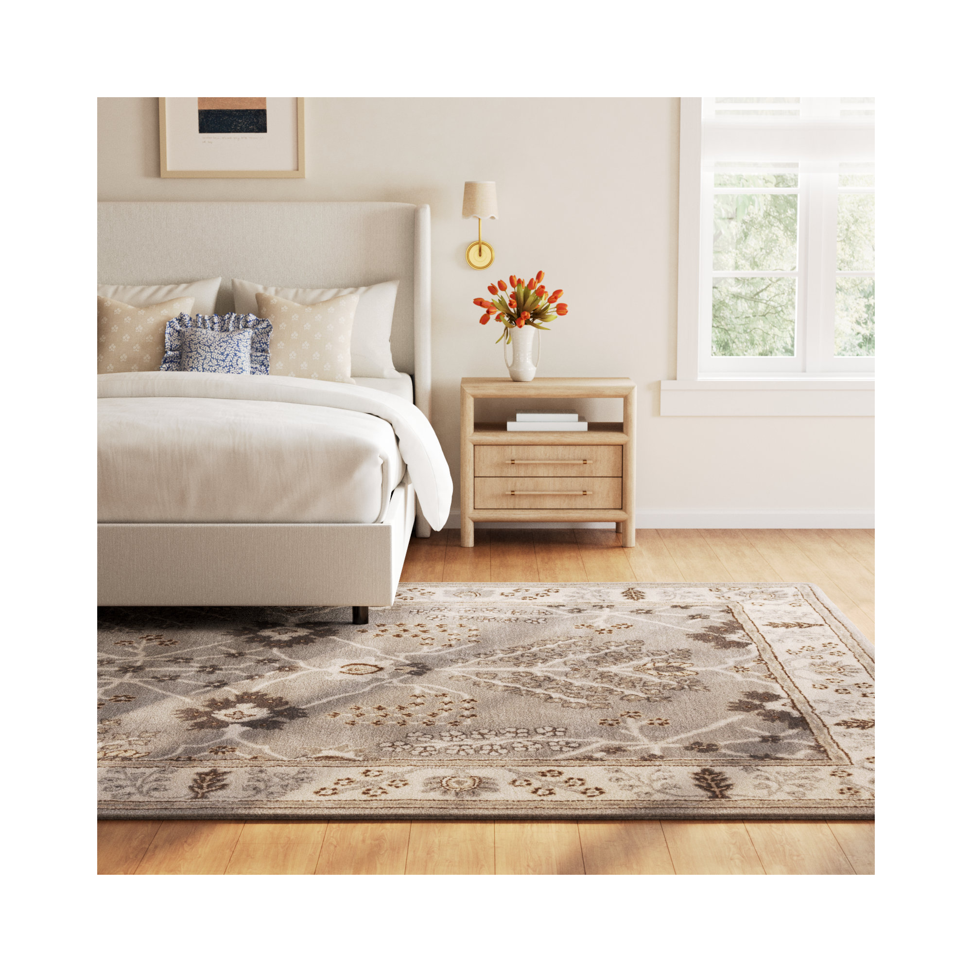 Crestfield Handmade Wool Rug, Rectangle 9' x 12'