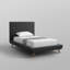 Clodean Linen Upholstered Platform Bed-605484631-605484630