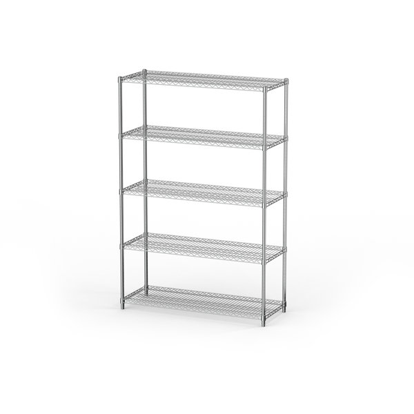 Everest Home Everest Max Wire Rack Heavy-Duty 5-Tier Utility Shelving ...