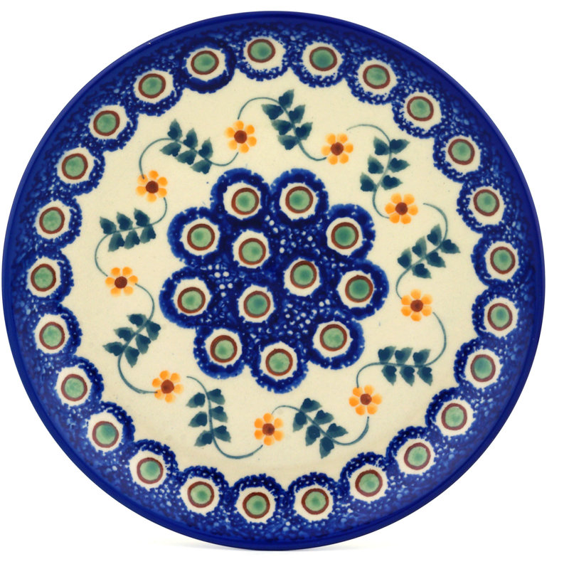 Polish Pottery 7" Stoneware Plate