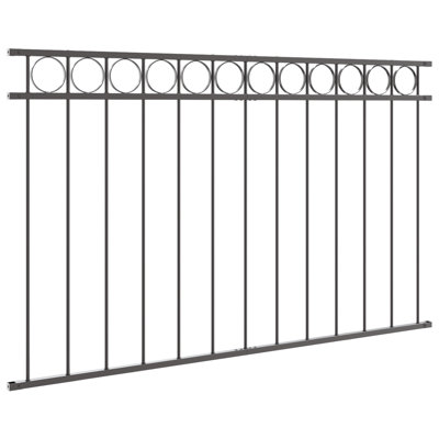 80cm H x 170cm W Steel Fence Panels