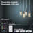 Glimmeret 4 - Light LED Cluster Pendant