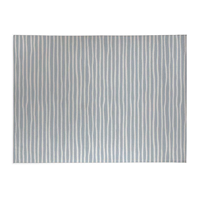 Tapis de cuisine Ribbon Play, Rectangle 5 pi x 7 pi, Bleu ardoise