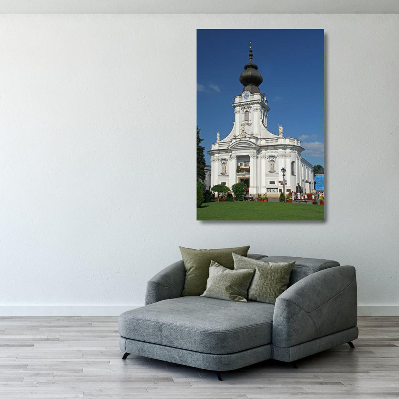 Basilica in Wadowice, 40" H x 27" W