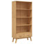 Alana 180 cm H x 87.5 cm W Standard Bookcase-1946751218