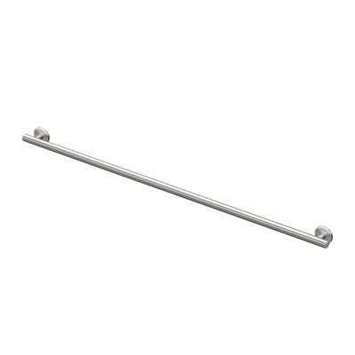 Latitude II Stainless Steel Wall Mount Grab Bar | ADA Compliant Safety Bar For Bathroom