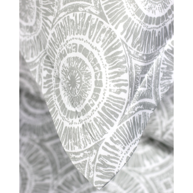 Hulbert Eclectic Cotton Geometric Shapes Duvet Cover, King
