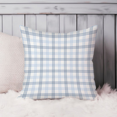 Blue Plaid II Modern