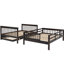 Lit superposé avec lit gigogne simple, rangement et capacité de lit gigogne pratique-1323669255