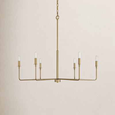 Alysa 6-Light Candle Style Classic Chandelier