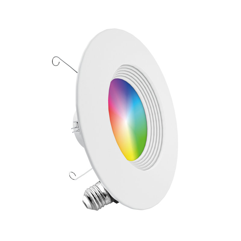 4'' White Aluminum LED Canless Recessed Lighting Kit, 24-Pack