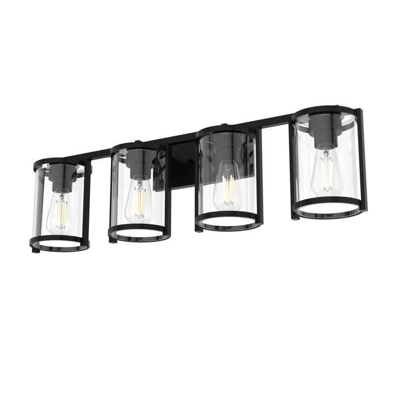 Astwood 4 - Light Dimmable Vanity Light, Matte Black