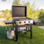 Barbecue au propane à 3 brûleurs 30 po Daytona Plaque chauffante plate noire