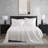 Sydney Ticking Stripe Microfiber Sheet Set-95249361