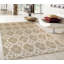 Modern Handmade Silk and Wool Abstract Area Rug