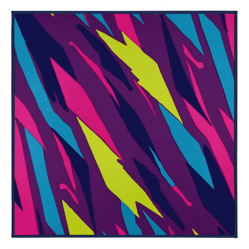 Dynamo Fade Rug, Square 3'