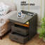 45cm W Manufactured Wood Bedside Table-16667160