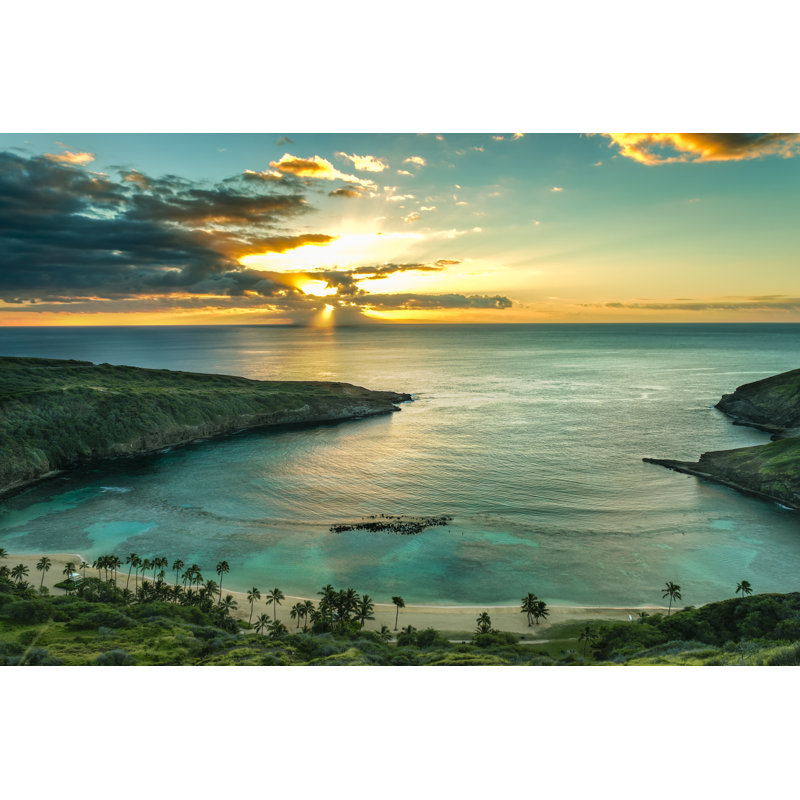 Hanauma Bay - Photographie sur toile tendue, L 12 po x H 8 po