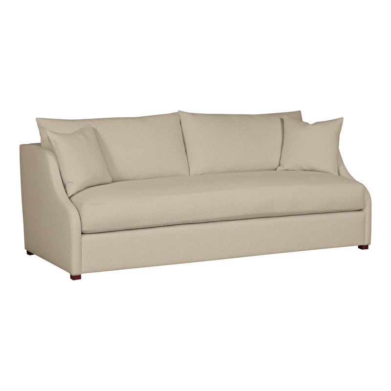 Cora Bench Seat Sofa, Tuck Linen Polyester Blend
