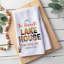 Serviette de thé personnalisable Lake House-976766968