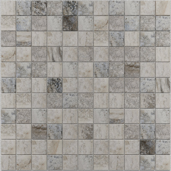 Tufo 12in.x12in. Mosaic Porcelain Wall and Floor Tile