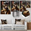 Chat portant des vêtements I - impression sur toile tendue-105998875-105998879
