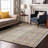 Premium Machine Washable Cortes AMF998 Stripes Rug-1407536172