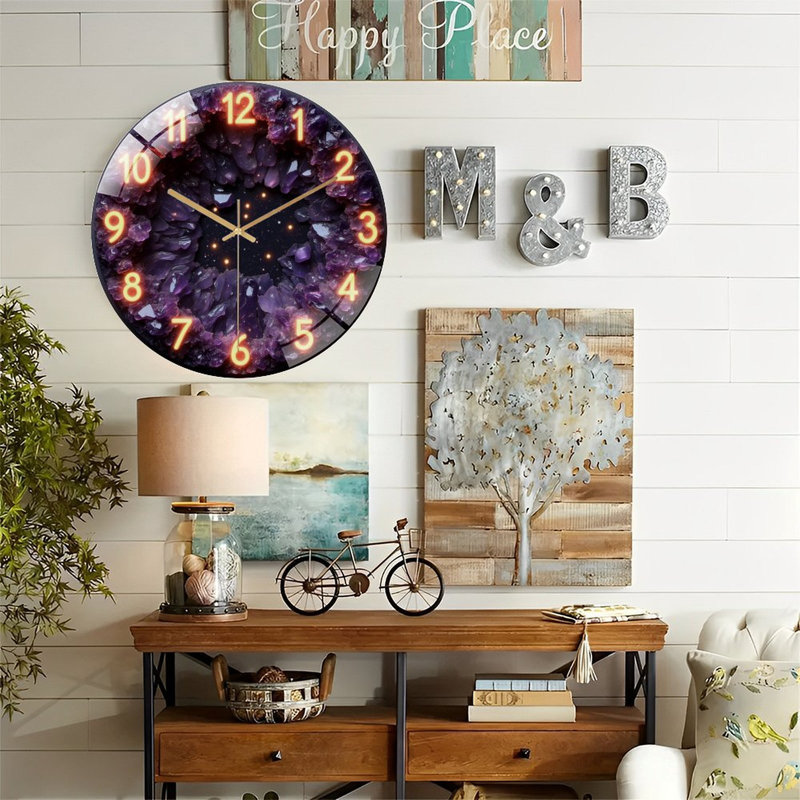 Horloge murale 12 po
