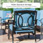Ensemble de conversation pour patio 5 personnes avec table foyer -677181230