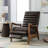 Ikraam Chance 26" Luxurious Oil Wax Upholstered Push Back Recliner with Parawood Frame-456610929