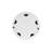 Arnav Bone Inlay Round Flat Wall Mirror