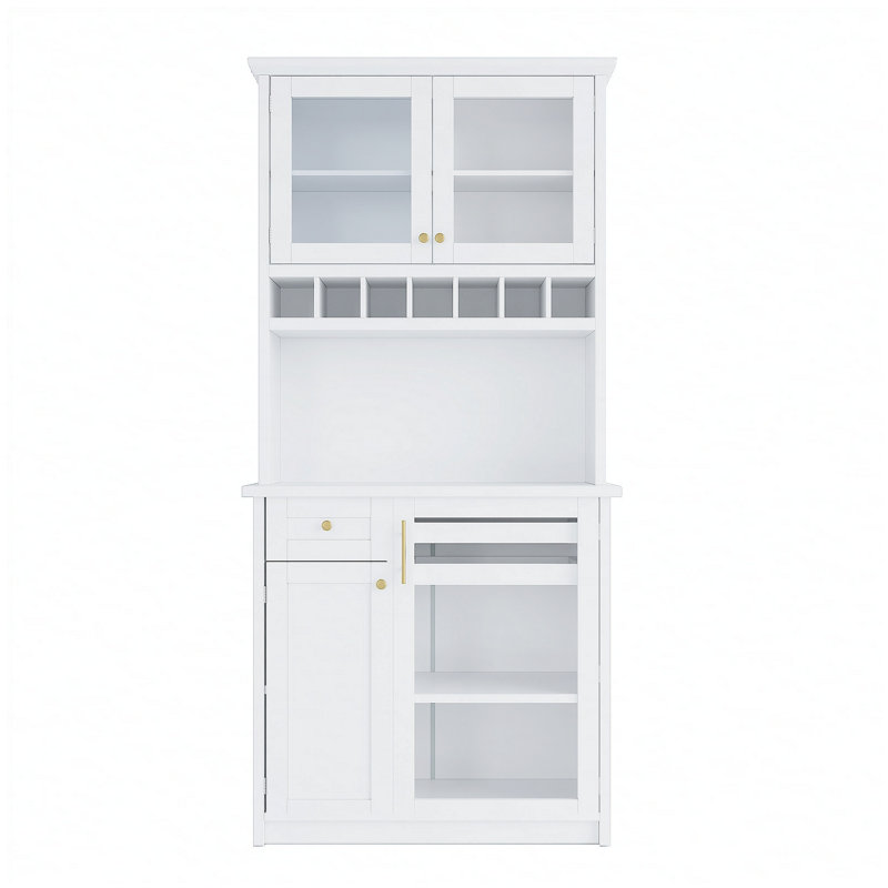 Buffet sur pied Farmhouse, Blanc