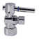 Turn Angle Stop with IPS Inlet and Compression Outlet with Lever Handle