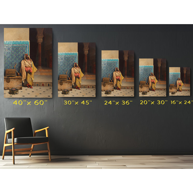 Reproduction d'art sur toile, Ludwig, H 24 po x l 16 po