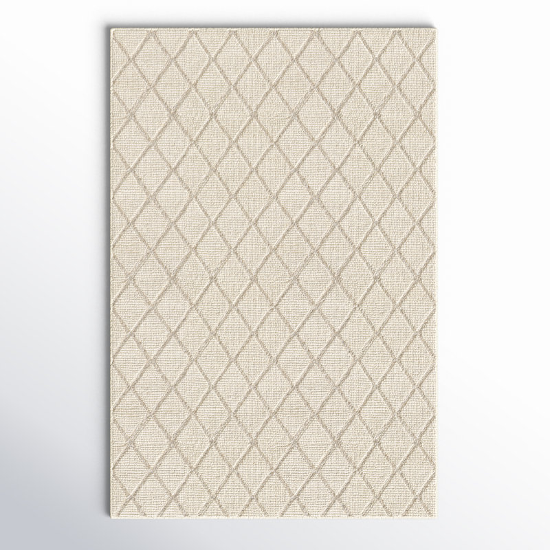 Tapis géométrique tissé à la main Wexler, Rectangulaire 2 pi x 3 pi