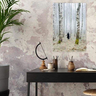 Art mural contemporain abstrait sans titre