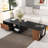 Extendable Wood Storage Table