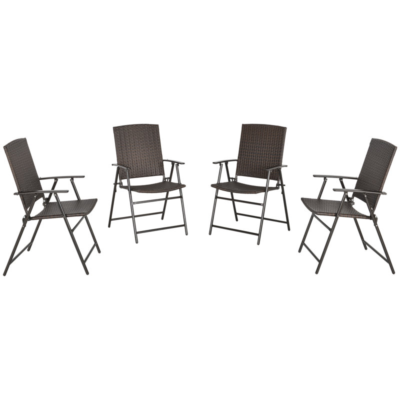 Helenville Folding Patio Dining Armchair