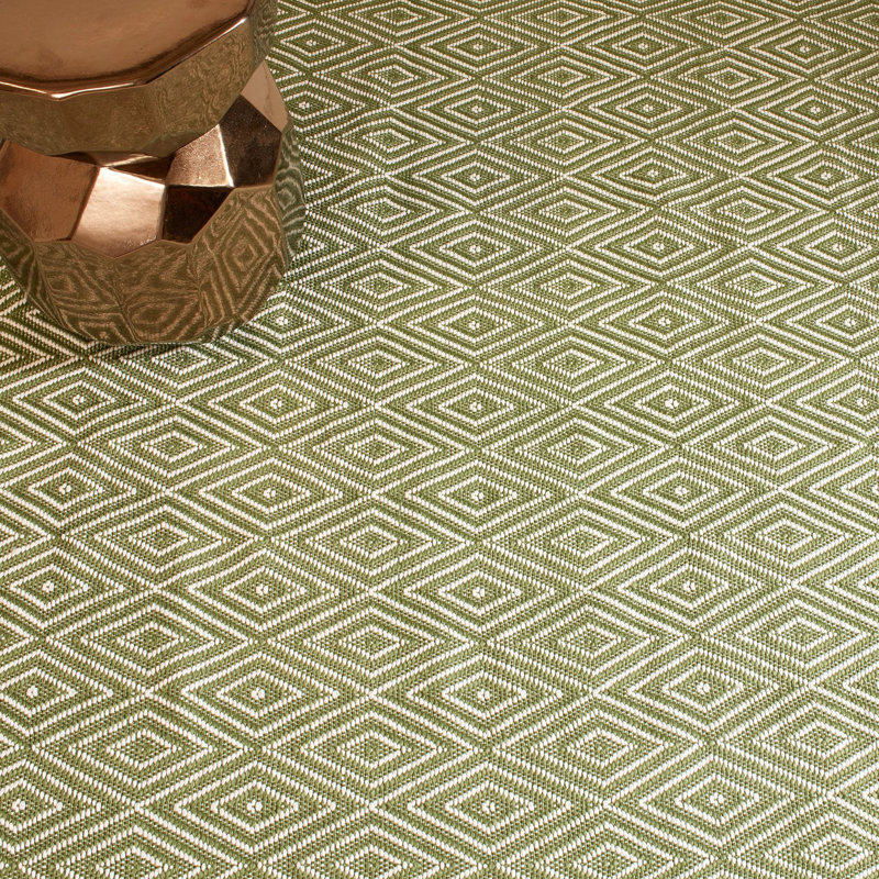 Diamond Sage Handwoven Indoor/Outdoor Rug, Rectangle 8'6" x 11'6"