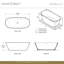 Vetralla 65" x 28" Freestanding Soaking Bathtub-397778953