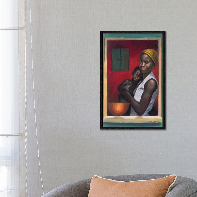 Tilly Willis by Tilly Willis - Floater Frame Gallery-Wrapped Canvas Giclée on Canvas, Black