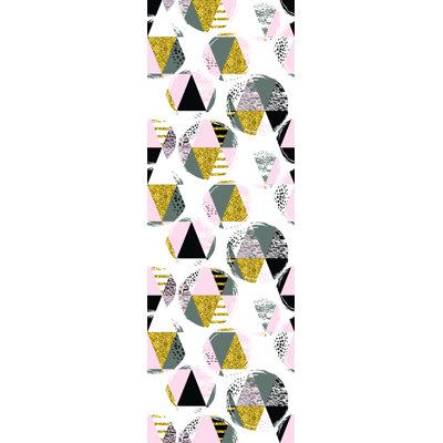France Peel & Stick Geometric Roll