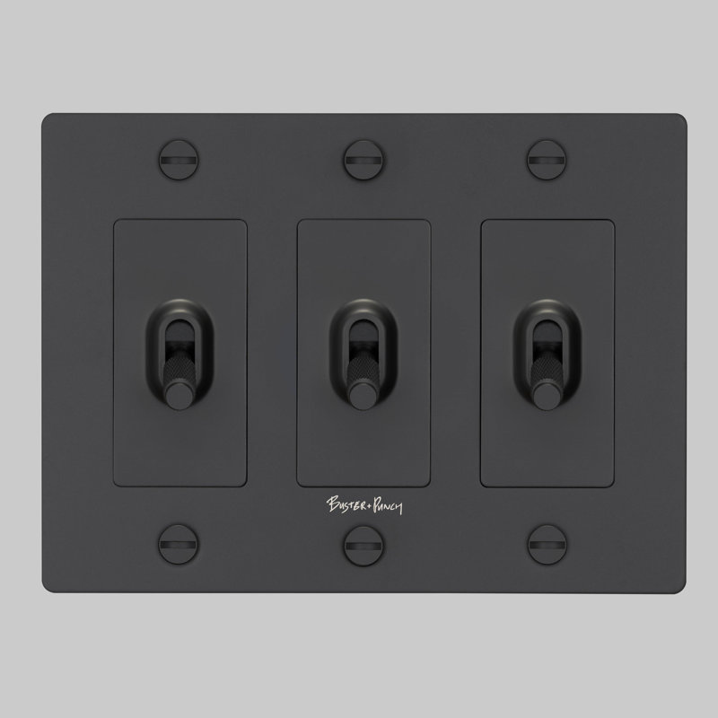 3G Toggle / Cross / With Logo, Black