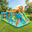 Mega Multi-Function Inflatable Water Park Bounce House With Extra-Long Slip-N-Slide