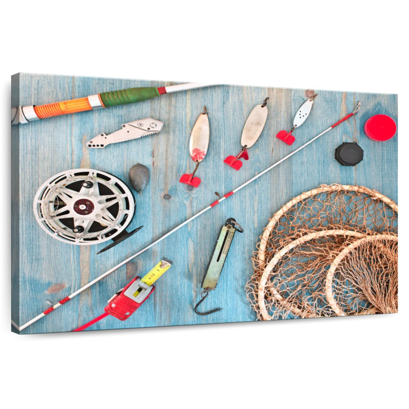 Senne Fishing Tools, 8" H x 12" W