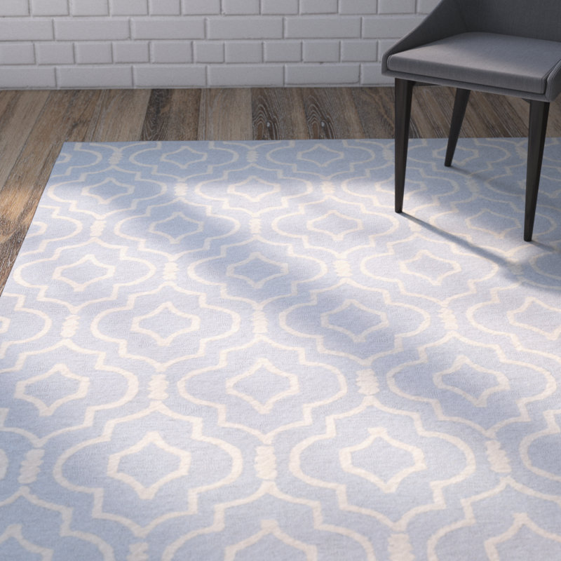 Tapis en laine touffeté à la main Cannen, Rectangle 4 pi x 6 pi