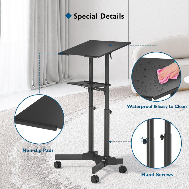 Adjustable Iron Standing Desk