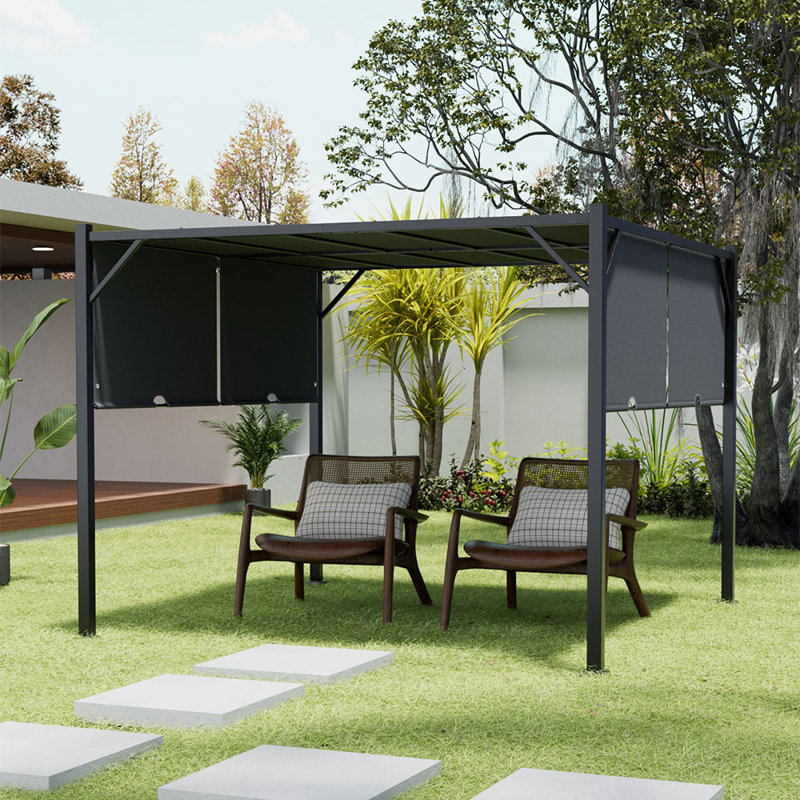 Canyla 3m x 3m Metal Pergola